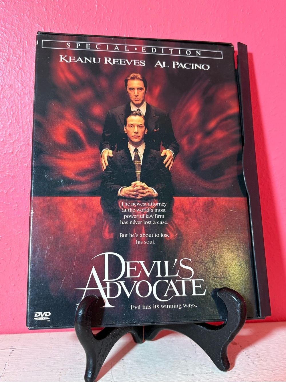 Retro Devil's Advocate Special Edition DVD Al Pacino Keanu Reeves GUC